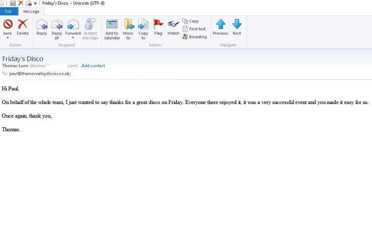 Reading Boys School disco