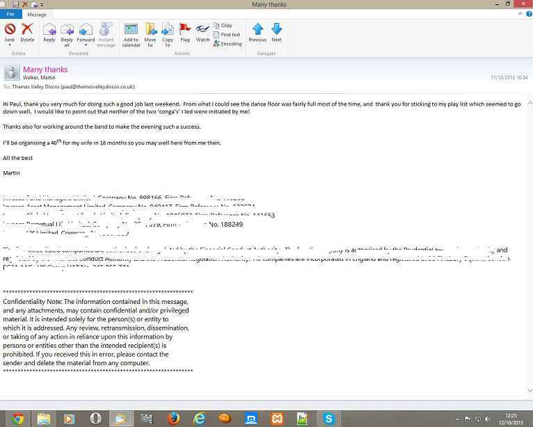 Birthday Disco St Katharine's Frieth