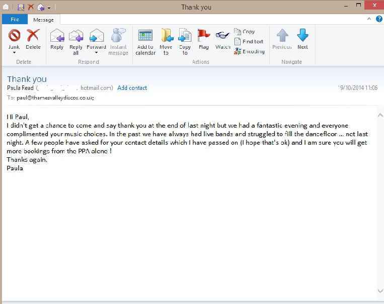 Pangbourne College PTA Disco