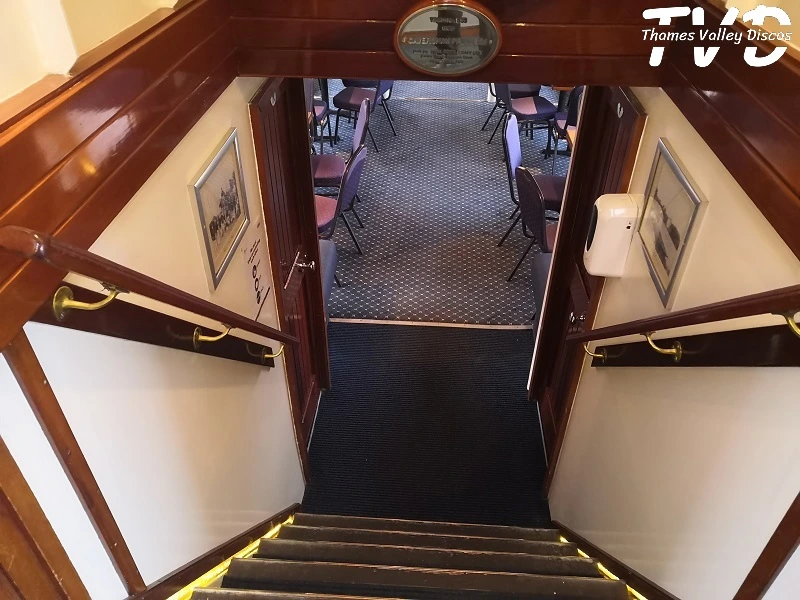 looking down to lower deck on caversham princess